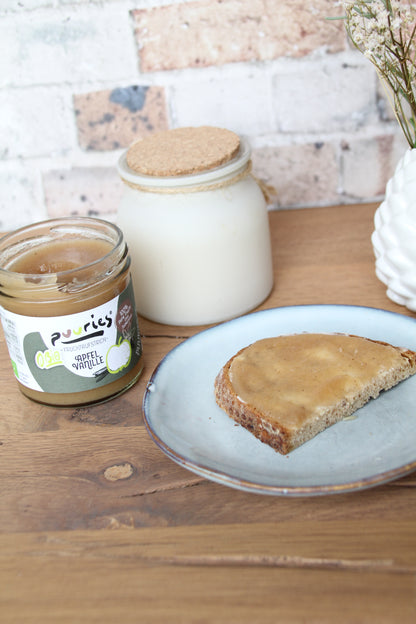 puuries®  Bio-Fruchtaufstrich Apfel Vanille